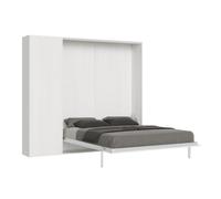 Lit escamotable vertical Kentaro 160 cm avec colonne