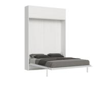 Lit escamotable vertical Kentaro 160 cm avec élément mural Vasistas
