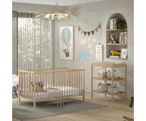 Lit évolutif 70x140 et Table à langer Vipack Meryl - Bois