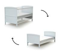 Lit évolutif en bois de hêtre Essentiel blanc (70 x 140 cm)