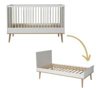 Lit évolutif Flow White-Oak (140 x 70 cm)