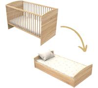 Lit évolutif Little big bed Azur (70 x 140 cm)