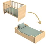 Lit évolutif Little big bed Cannelle (70 x 140 cm)