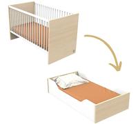Lit évolutif Little big bed Nature (70 x 140 cm)