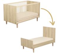 Lit little big bed Paloma bois BEIGE Sauthon