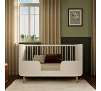 Lit Évolutif Montessori Bébé Sasha Blanc 70X140