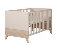 Lit Évolutif Transformable En Lit Junior - Style Scandinave - Sidney Cashmere / Chêne 70X140