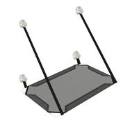 Lit fenêtre pour chat - Perchoir de balcon, siège nid à ventouse | Lit pour chat suspendu, hamac d'intérieur | Solution de couchage montée pour animal domestique pour maison, dortoir, appartement