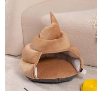 Lit Fermé Pour Chat, Grottes Pour Chats D'intérieur | Lit De Tente En Forme De Caca Pour Petits Chiens | Lits Confortables Pour Animaux De Compagnie, Cabane Pour Chat Douce, Tente Pour Chat, Fournitur