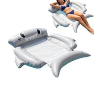 Lit Flottant Gonflable Pliable de hamac d'eau de Personne Seule
