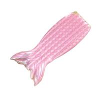 Lit Flottant Gonflable Queue de Poisson en PVC Rose pour Piscine | Portable et Léger, Accessoires Photo, Fêtes D'été Décorations de Bassin