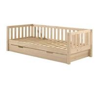 Vipack Lit banquette en bois pour enfants avec tiroir - Capitaine - FZCO90RB10