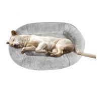 Lit Géant pour Chien et Chat, canapé Paresseux, Meubles Convertibles (135 | Housse Amovible, Fourrure de Lapin Douce, Fond Antidérapant, Confortable pour Grands Chiens et Chats, avec Poche de Rangement