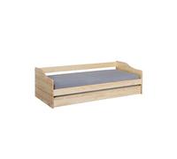 CANTARI - Lit Gigogne 90x200cm en Pin Massif Naturel -