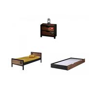 Lit gigogne Alex avec chevet