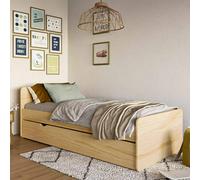 Lit Gigogne Bois Massif Lilow Bois 90X200