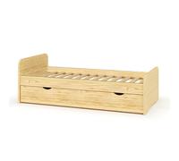 Lit Gigogne Bois Massif Talia Bois 90X200
