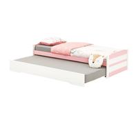 Lit gigogne fonctionnel tiroir-lit 90 x 190 cm pin massif