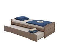 Lit gigogne fonctionnel tiroir-lit 90 x 190 cm pin massif