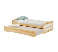 Lit gigogne fonctionnel tiroir-lit 90 x 190 cm pin massif