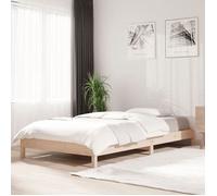 Lit gigogne simple - VIDAXL - SALE 2025 - 90x190 cm - Bois de pin massif - Empilable