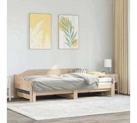 vidaXL Lit de jour avec lit gigogne 90x190 cm