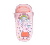 Lit gonflable 2 en 1 - CHARACTER WORLD - Peppa Pig - Rose - 1 place - 17 cm d'épaisseur