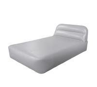 Lit Gonflable Anti-crevaison de Matelas Pneumatique surélevé avec Pompe pour Voyage Portable de Camping