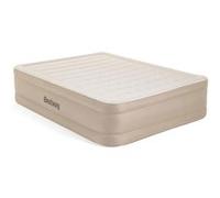 Lit gonflable Bestway matelas 2 places 203x152x46cm Beige et blanc Beige G