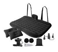 Lit gonflable de voiture - matelas pneumatique gonflable en voiture avec pompe | Lit d'air à bandes arrière portable pour voyager, , camion et camping, matelas de couchage de voiture pour voyages s