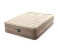 Intex Pools Lit gonflable électrique Ultra Plush 2 places Beige