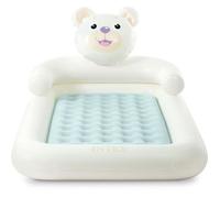 Lit Gonflable Enfant Ourson 1 Place - Intex Beige