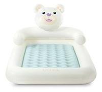 Lit gonflable enfant Ourson 1 place - Intex Beige G