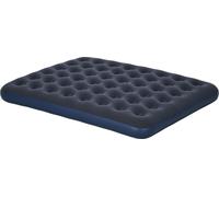 Lit gonflable Outsunny, matelas gonflable lit de camping pliable pour 2 personnes bleu foncé