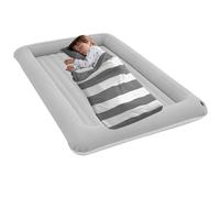 Lit Gonflable Portable pour - Matelas de Voyage avec Coussin intérieur Amovible | Lit Gonflable Pliable pour, idéal pour l'avion, Le Camping, Les soirées Pyjama, l'hôtel, la Maison et