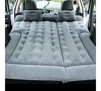 Lit gonflable pour voiture, matelas pneumatique, matelas de sommeil, matelas pneumatique épais, matelas de camping et de voyage, pompe à air portable (gris)