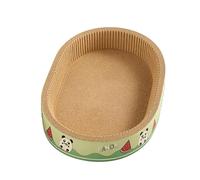 Lit Griffoir pour Chat Protection des Meubles, Rond et Ergonomique