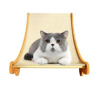 Lit griffoir pour chats en sisal - panneau en sisal naturel et densité 50