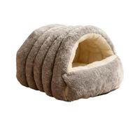Lit Grotte Chat Nid De Sommeil Chaud Et Pliable | Sac De Couchage Pour Chat Et Lit Doux De Pour , Chiot, Petit Chien, Intérieur, Maison, Appartement, Salon, Balcon, Hiver,