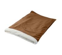 Lit grotte pour chat - Sac de couchage confortable en peluche pour chat - Sac en peluche pour animal domestique pour se cacher à l'intérieur, les voyages, l'automne, l'hiver, Noël, la maison