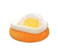 Lit grotte pour chats - Lit rond pour animal de compagnie, coussin doux pour animal de compagnie | Lit grotte pour chats, lit d'hiver chaud et confortable pour petit animal de compagnie, sac de