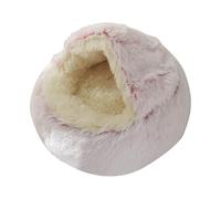 Lit grotte universel pour petits animaux de compagnie, lavable en machine