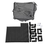 Lit hamac pour chat - Siège Kitty gris durable - Balançoire moderne pour chat - Nid de salon confortable - Berceau portable - Lit d'enfant solidement monté - Hamac suspendu réglable - Bloc de coussin