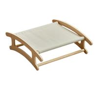 Lit Hamac Pour Chats,Chaise Lounge Lavable,50.5 par 41.5 x 15.8 centimètres Hamac pour Chats en Bois Amovible - Convient aux Chiens, Chiots et Chatons pour Se Repos et Dormir à la Maison ou au Salon