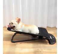 Lit hamac pour Chien, Chaise à Bascule pour Chien, lit pour Chien surélevé, Chaise balançoire pour Chat de Compagnie, videur pour Chien Lavable, pour l'intérieur et l'extérieur