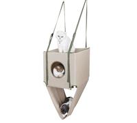 Lit hamac pour montage sur porte | Double couche réglable et respirant pour se reposer, escalader, jouer et se détendre