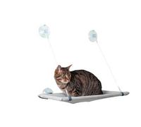 Karlie Hamac fenêtre pour chat Flamingo Window Lounger Gris 51,5 x 31 x 2,5 cm jusqu'à 12 kg