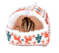 Lit hérisson, nid chaud à suspendre en coton | Meubles pour hamster en coton épais | pour lapins, chinchillas, furets, souris, oiseaux, petites races de maison, chambre à coucher, cage pour animaux de