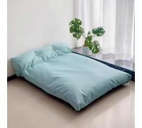 Lit imperméable et lavable pour chien - Lit de luxe en peluche confortable - Tapis de couchage antidérapant pour animal domestique