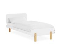 Homestyle4u – Lit junior 90 x 200 cm blanc avec sommier à lattes
